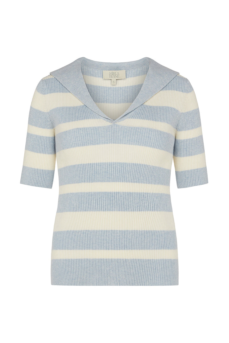 Lee Blue Short Sleeve Knit